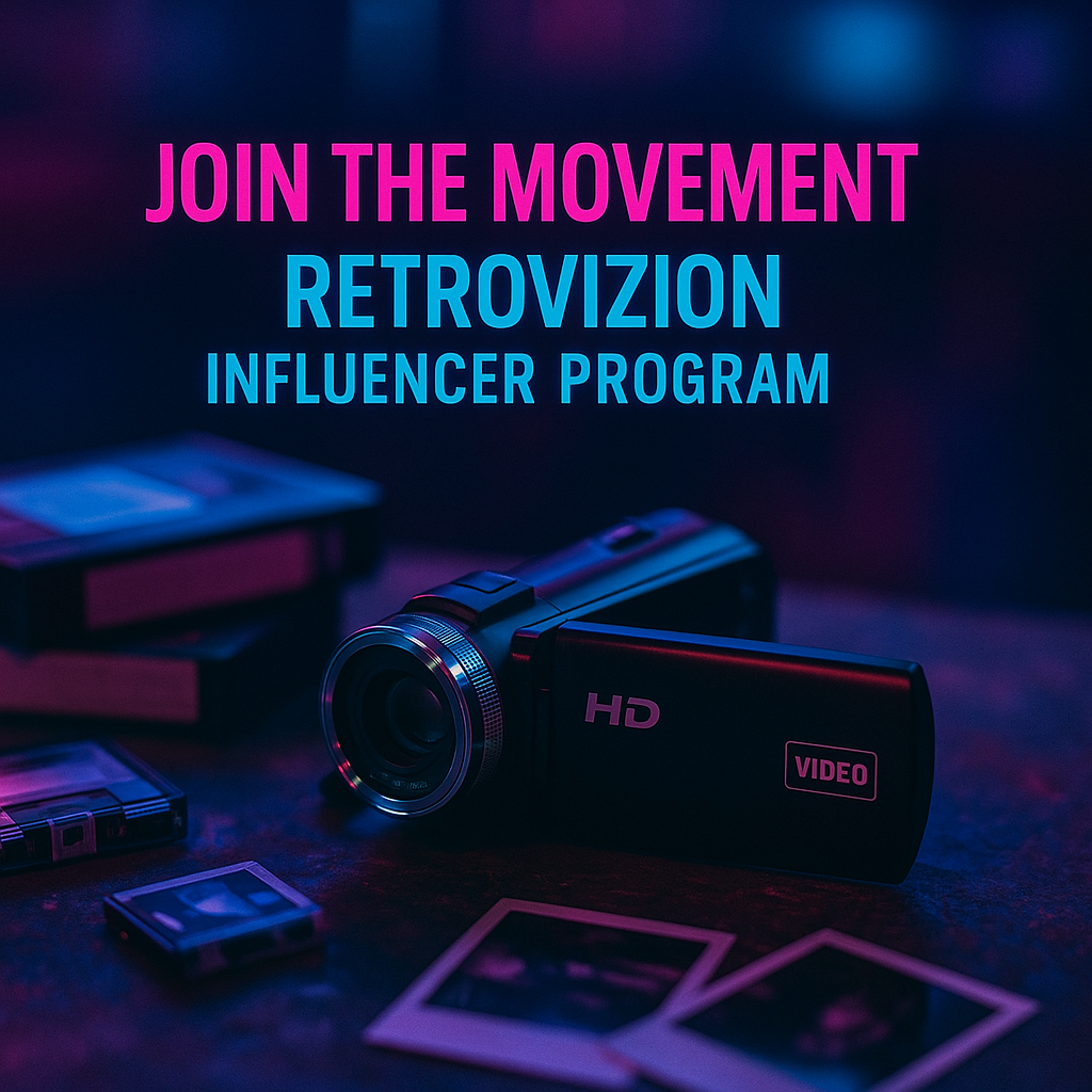 📹 Calling All Creators: Become a RetroVizion Ambassador 🎞️