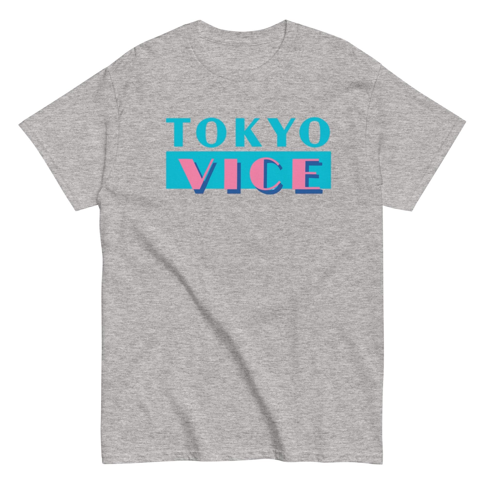 Tokyo Vice T-Shirt — Retro Vaporwave 80s Japan Aesthetic Tee | Neon City Pop Streetwear