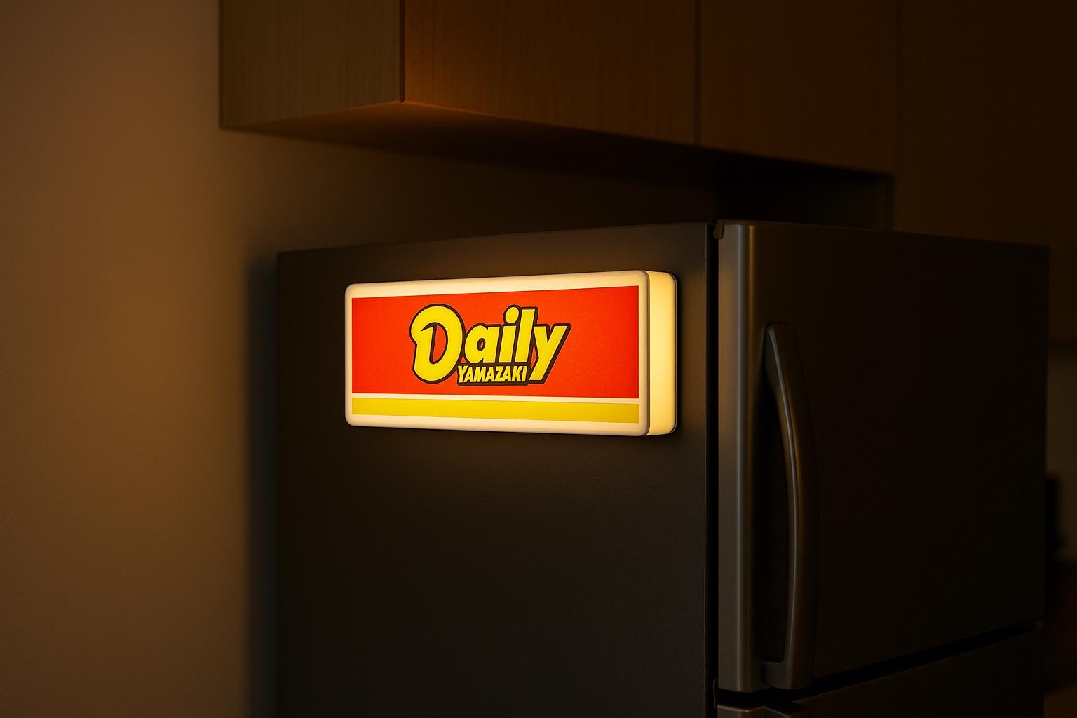 Retro Japanese Lightbox: Conbini-Inspired LED Desk Lamp