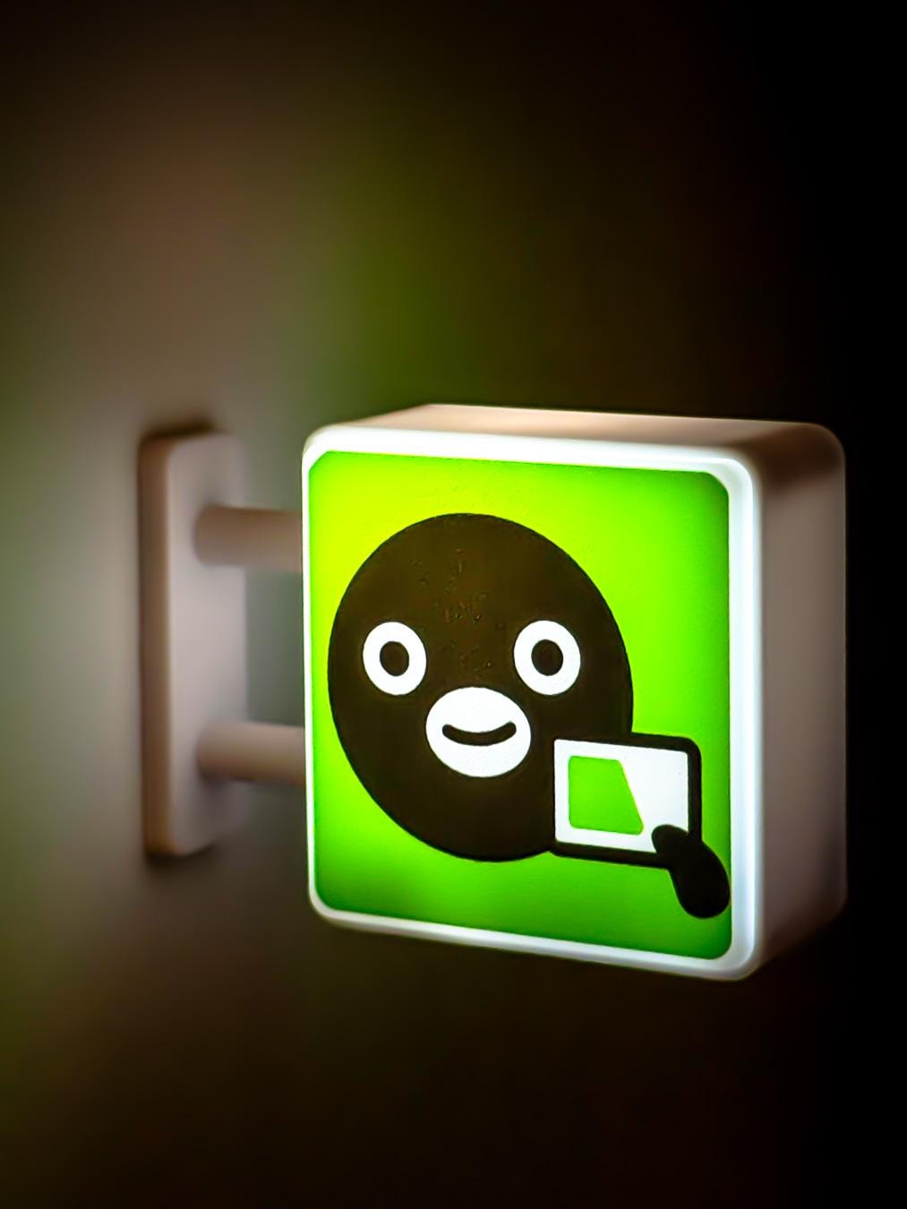 Suica Penguin Lightbox Magnet | Japanese IC Card Logo | NEW Release Tokyo Train Souvenir