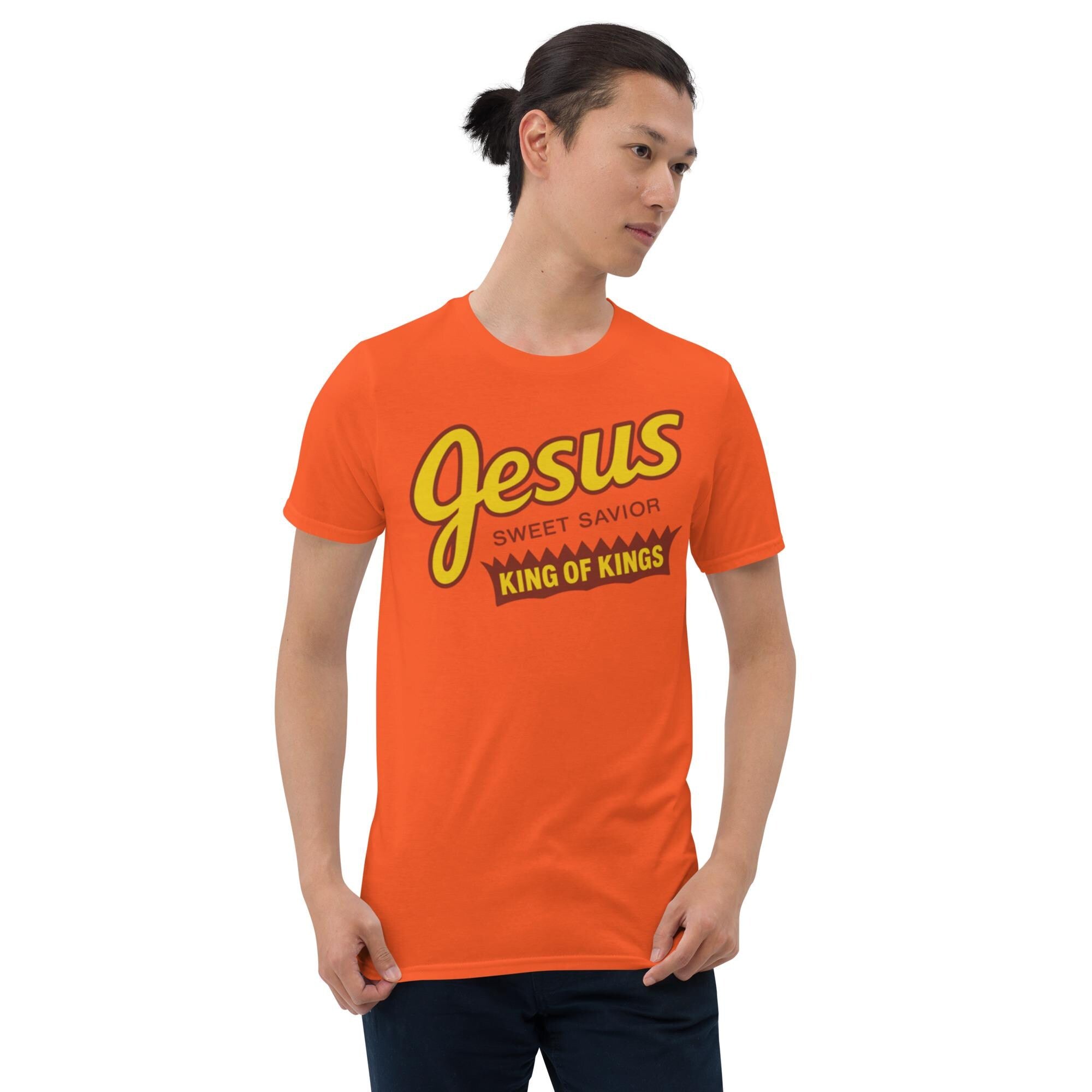 90s Jesus Vintage T-Shirt – – “Sweet Savior King of Kings” Unisex Christian Streetwear