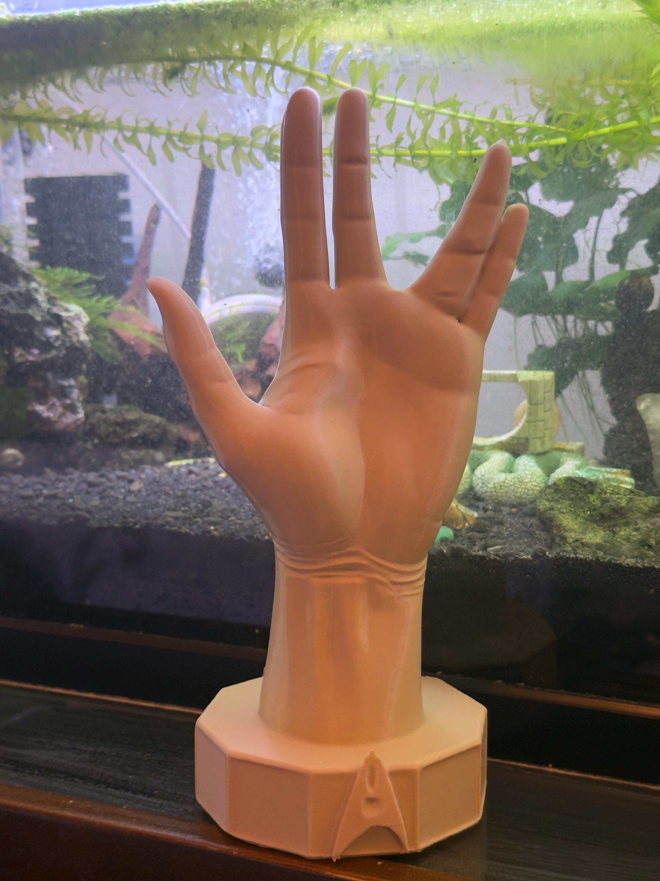 Spock Human Hand Replica –Star Trek Inspired Sculpture