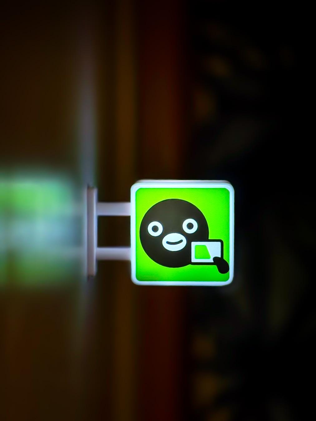 Suica Penguin Lightbox Magnet | Japanese IC Card Logo | NEW Release Tokyo Train Souvenir