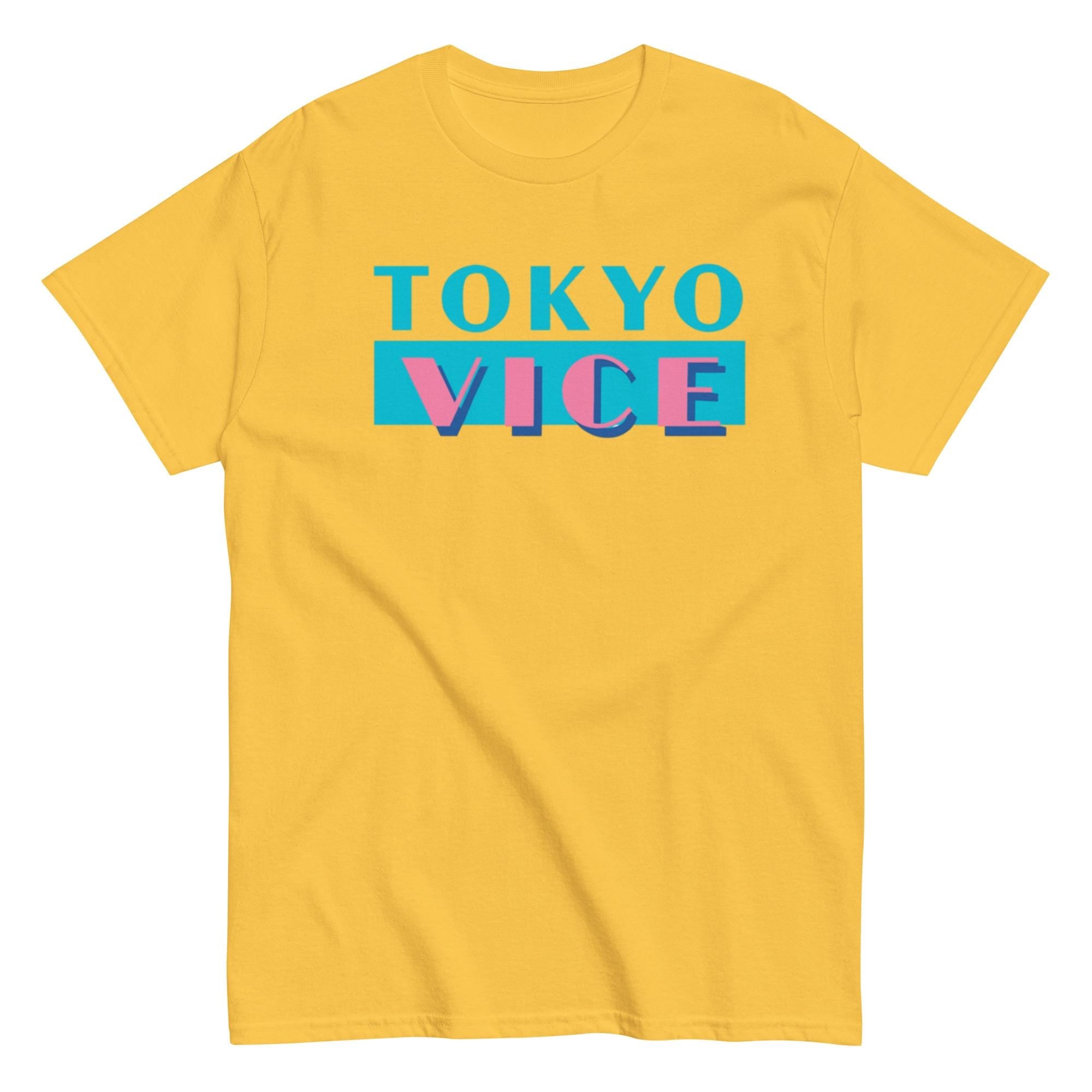 Tokyo Vice T-Shirt — Retro Vaporwave 80s Japan Aesthetic Tee | Neon City Pop Streetwear