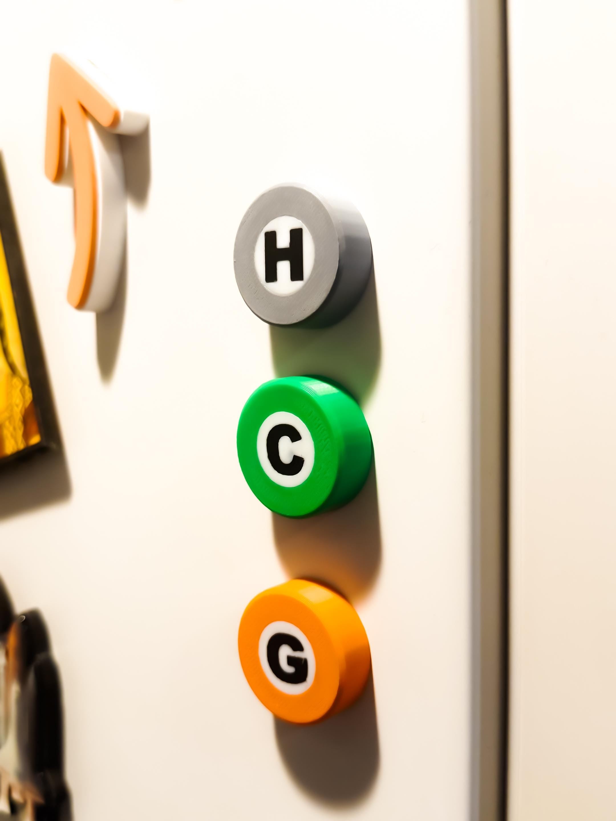 Tokyo Metro Subway Magnet Bundle – Ginza, Chiyoda & Hibiya Lines | Japanese Collectible Fridge Magnet Set