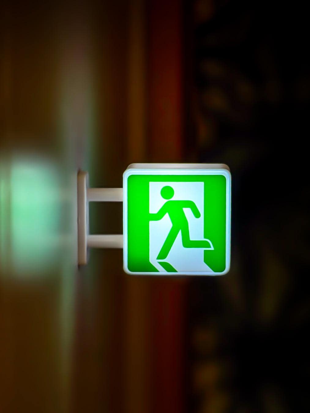 Japanese Emergency Exit Lightbox Magnet | Running Man Sign | NEW Release Tokyo Design Icon