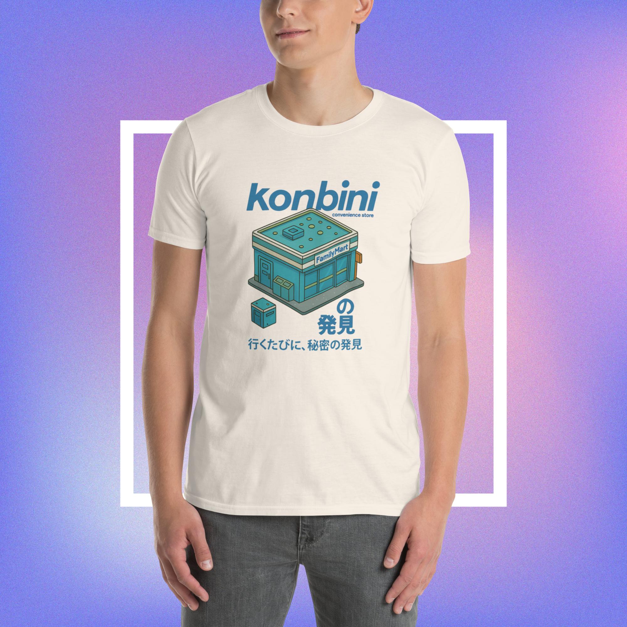 Konbini FamilyMart T-Shirt: Retro Tokyo Convenience Store Art