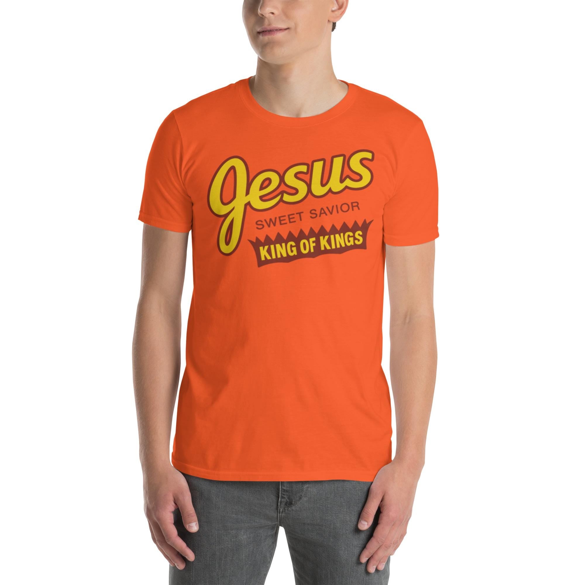90s Jesus Vintage T-Shirt – – “Sweet Savior King of Kings” Unisex Christian Streetwear
