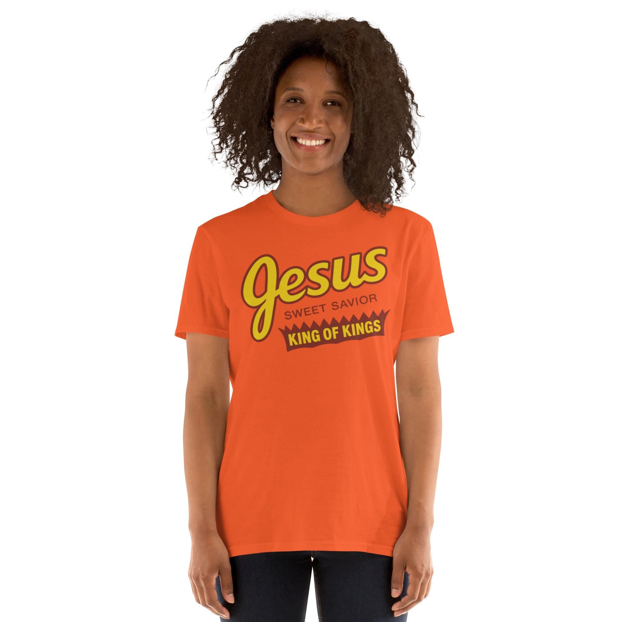 90s Jesus Vintage T-Shirt – – “Sweet Savior King of Kings” Unisex Christian Streetwear