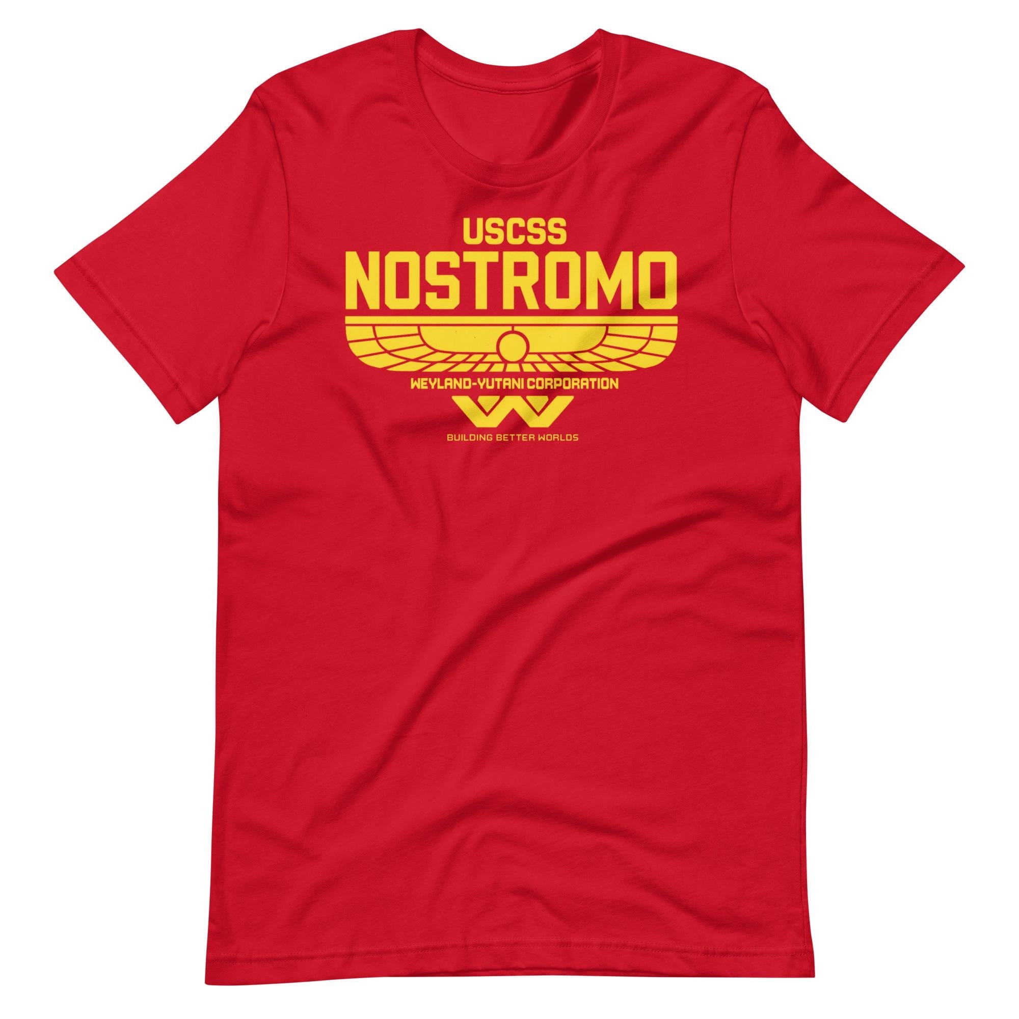 Weyland-Yutani Alien T-Shirt | Nostromo Sci-Fi Corporate Logo Tee | Alien Movie Fan Gift