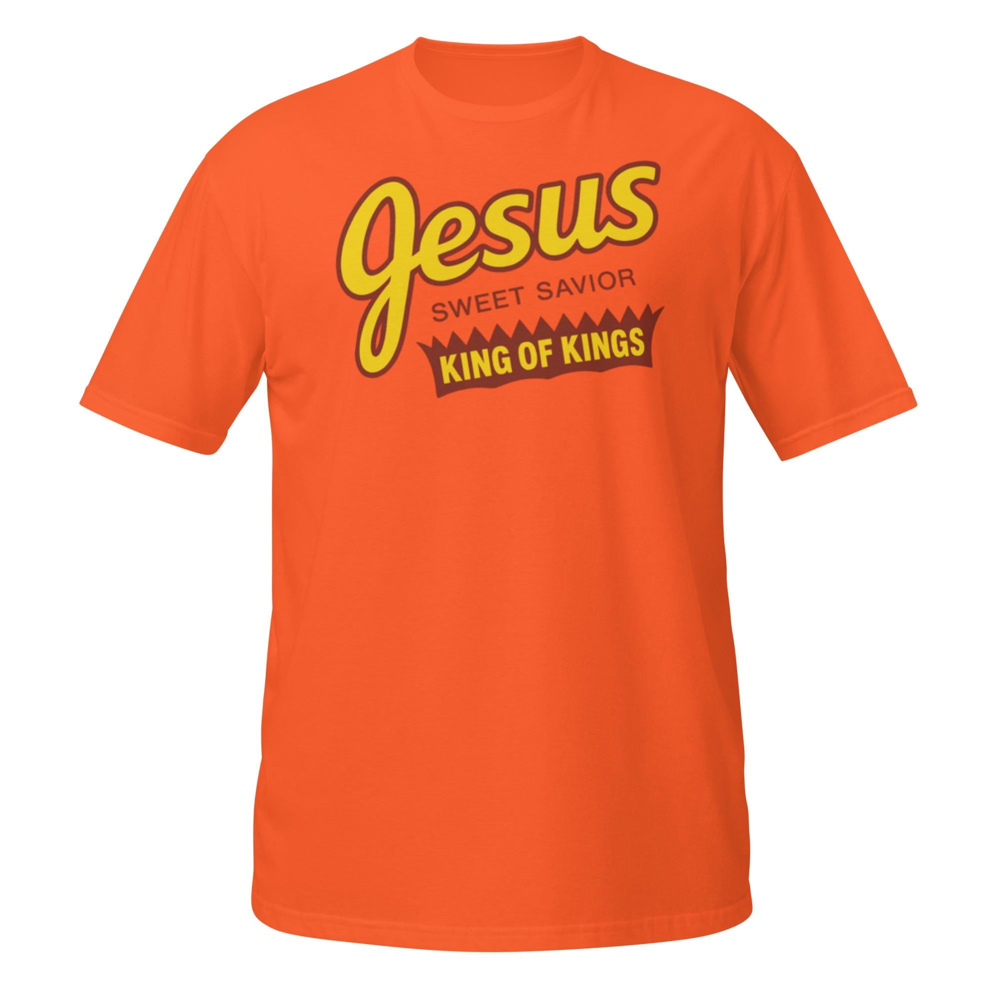 90s Jesus Vintage T-Shirt – – “Sweet Savior King of Kings” Unisex Christian Streetwear