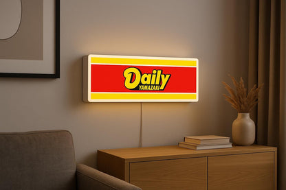 Retro Japanese Lightbox: Conbini-Inspired LED Desk Lamp