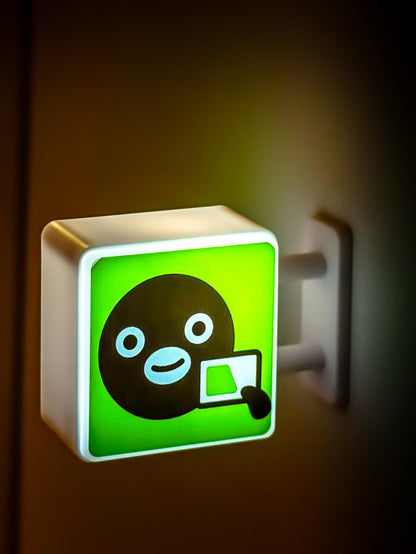 Suica Penguin Lightbox Magnet | Japanese IC Card Logo | NEW Release Tokyo Train Souvenir