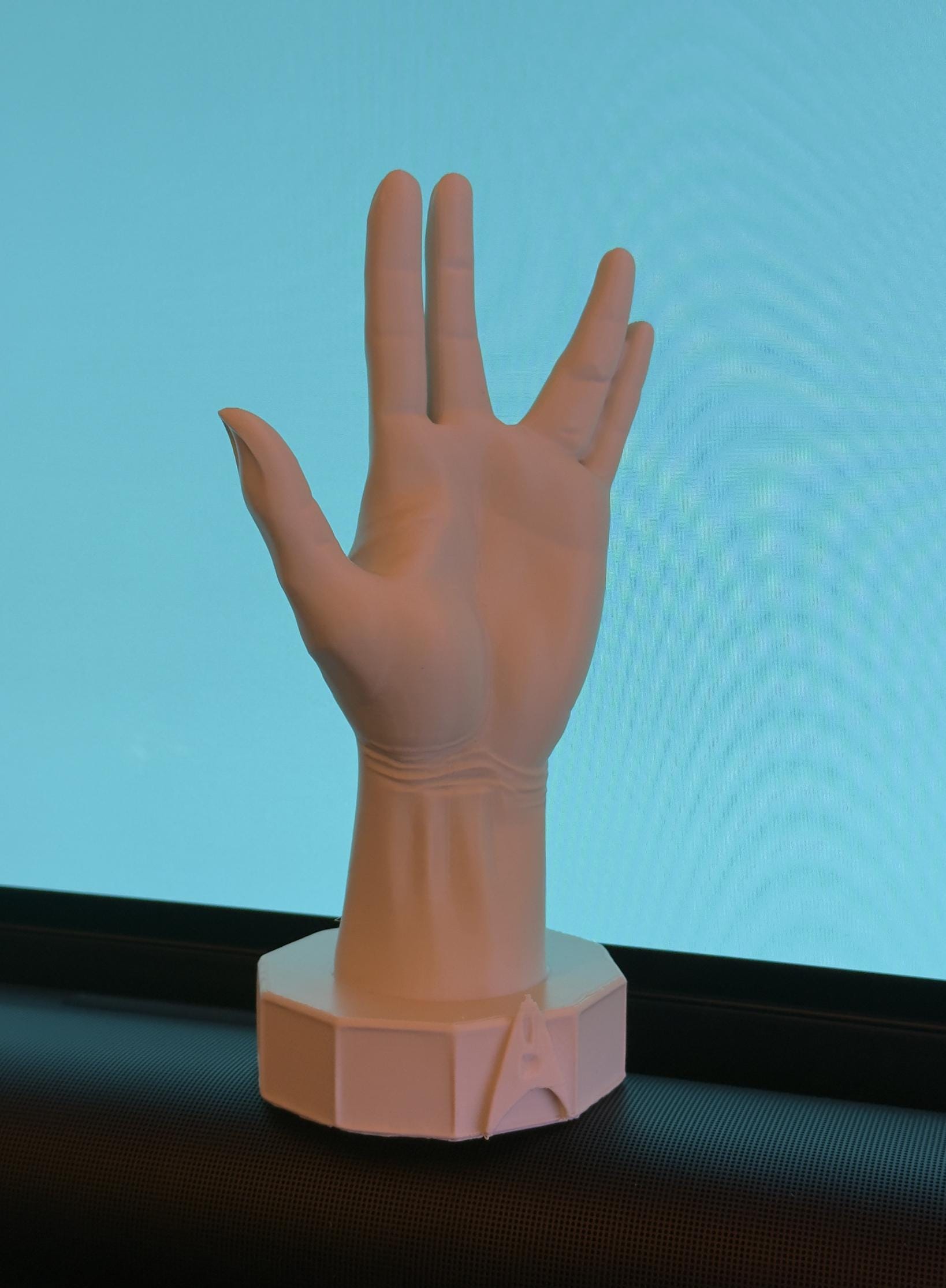Spock Human Hand Replica –Star Trek Inspired Sculpture