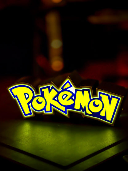 Pokemon LED Lightbox Sign - Hangable w/ USB Power