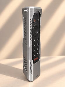 NVIDIA Shield Remote Case | 3D Printed Triangular Cover | TV Accessory