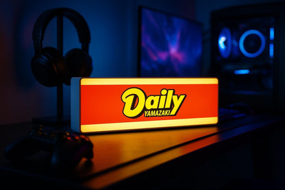 Retro Japanese Lightbox: Conbini-Inspired LED Desk Lamp