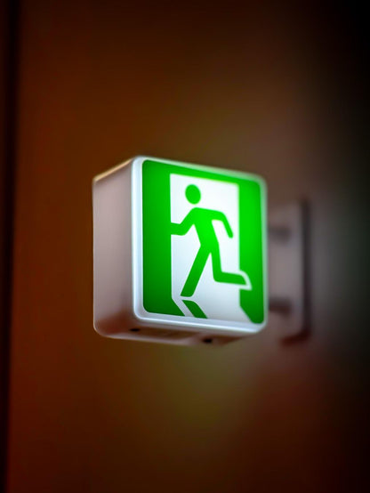 Japanese Emergency Exit Lightbox Magnet | Running Man Sign | NEW Release Tokyo Design Icon