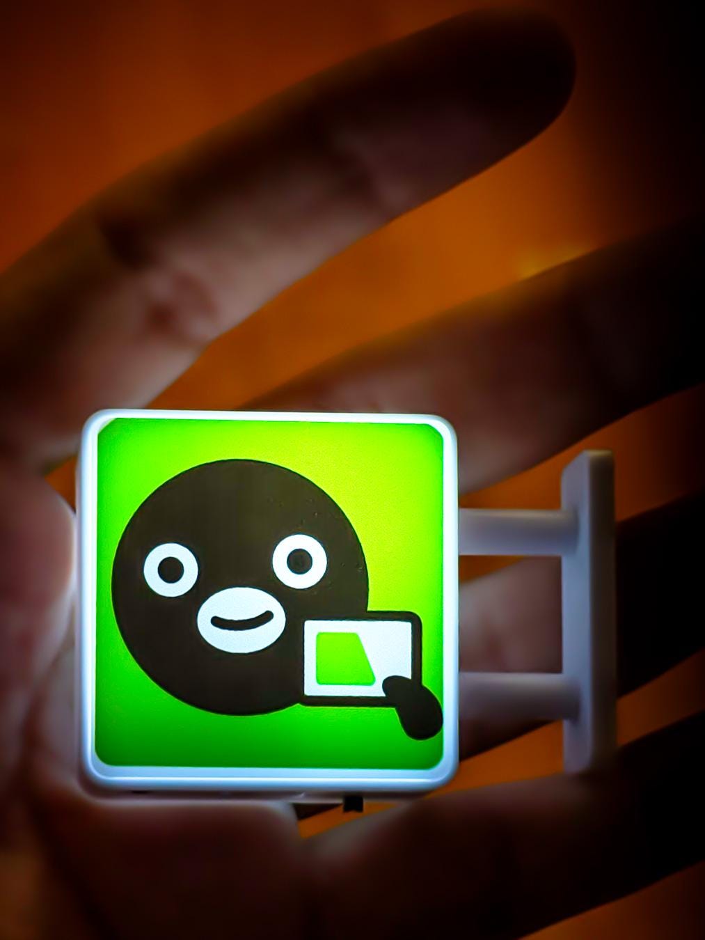 Suica Penguin Lightbox Magnet | Japanese IC Card Logo | NEW Release Tokyo Train Souvenir