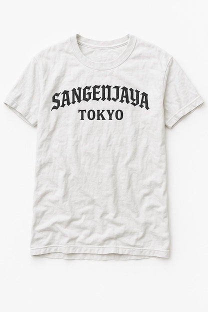 Sangenjaya Tokyo Secret Member T-Shirt | Sancha Alternative Streetwear Tee