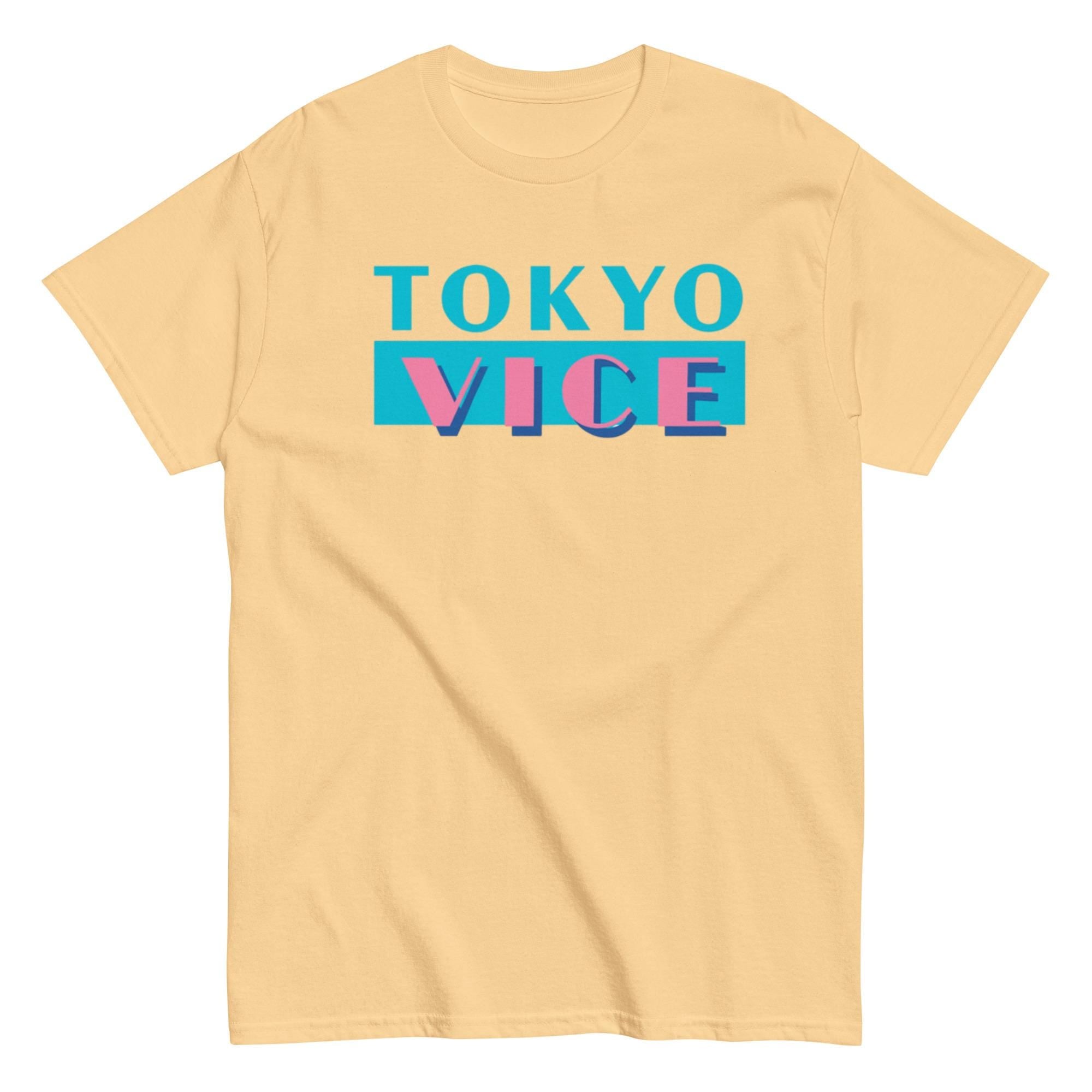 Tokyo Vice T-Shirt — Retro Vaporwave 80s Japan Aesthetic Tee | Neon City Pop Streetwear
