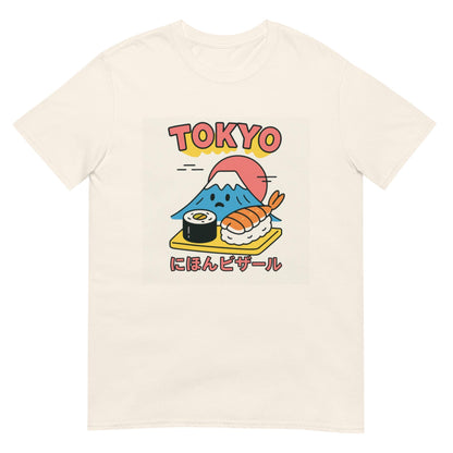Tokyo Sushi T-Shirt: Retro Japanese Kawaii Streetwear Tee