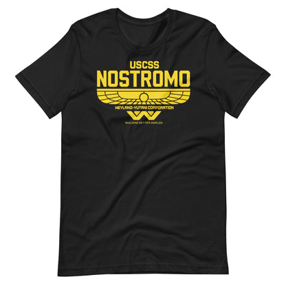Weyland-Yutani Alien T-Shirt | Nostromo Sci-Fi Corporate Logo Tee | Alien Movie Fan Gift