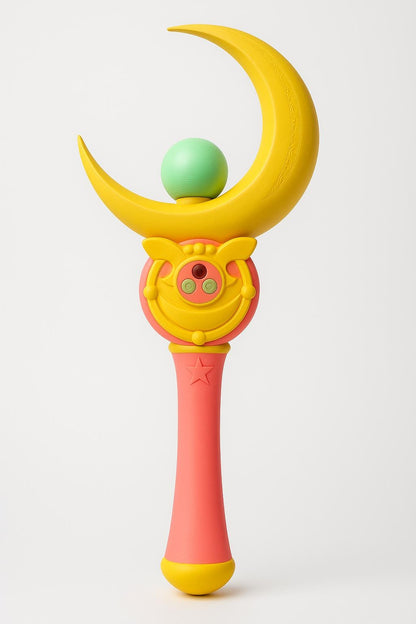 Sailor Moon Transformation Stick — Wand Replica | Anime Cosplay Prop & Collector Display