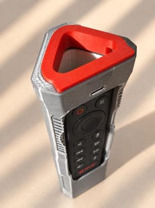 NVIDIA Shield Remote Case | 3D Printed Triangular Cover | TV Accessory