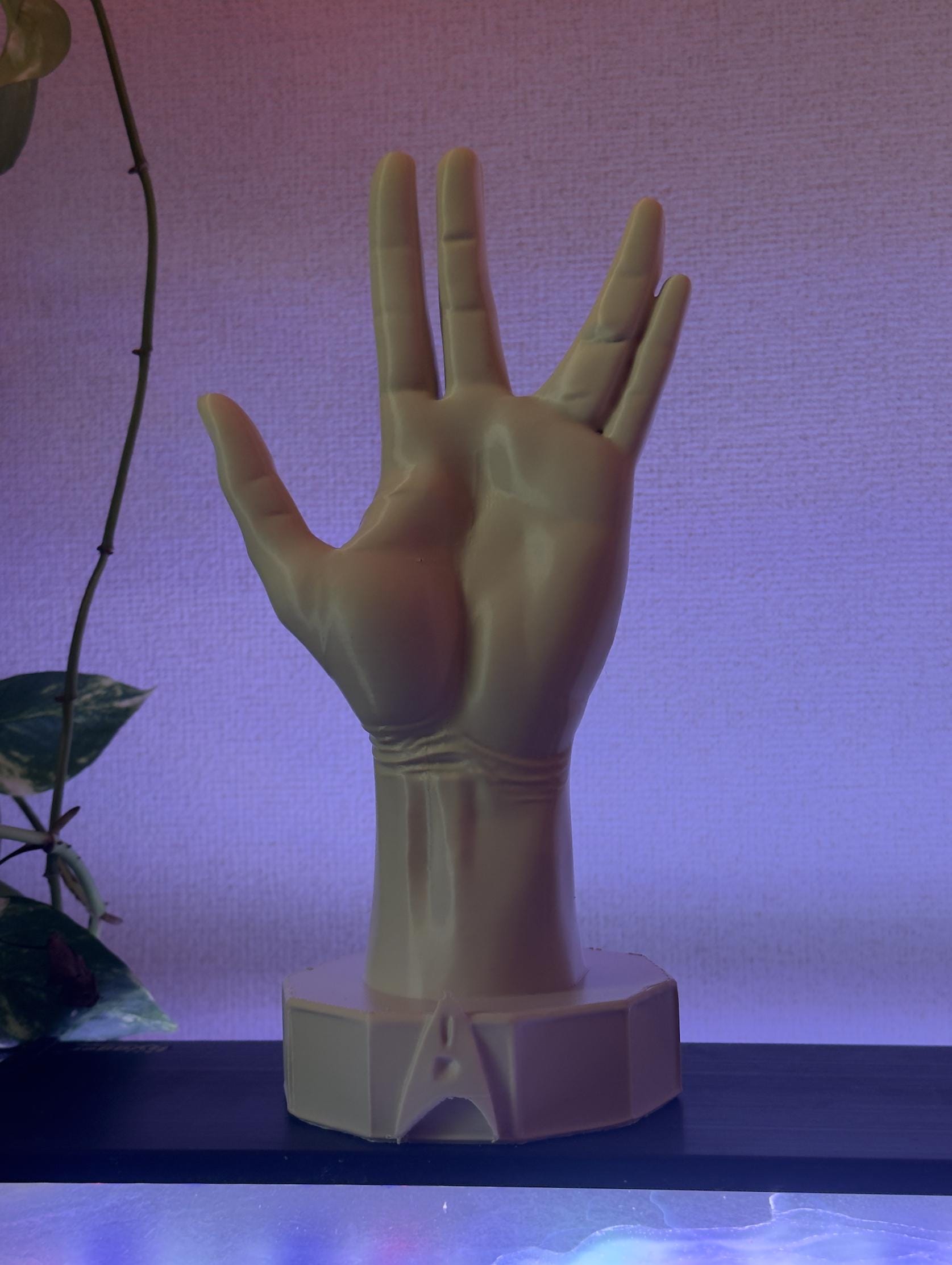 Spock Human Hand Replica –Star Trek Inspired Sculpture