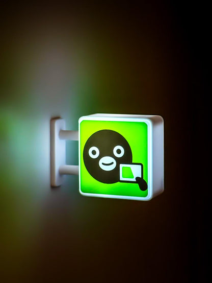 Suica Penguin Lightbox Magnet | Japanese IC Card Logo | NEW Release Tokyo Train Souvenir
