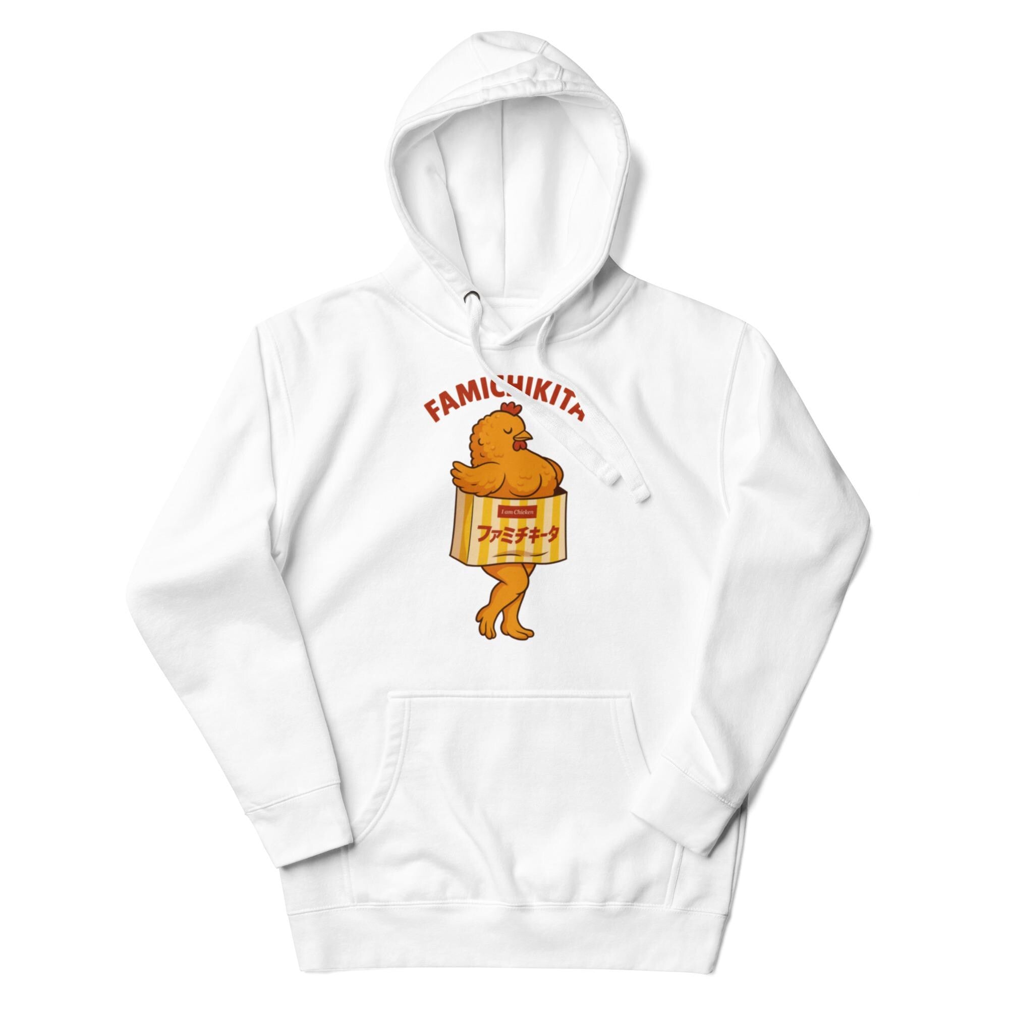 Famichiki Hoodie | Japanese Snack Inspired Unisex Pullover | Funny Retro Streetwear Hoodie | Tokyo Style