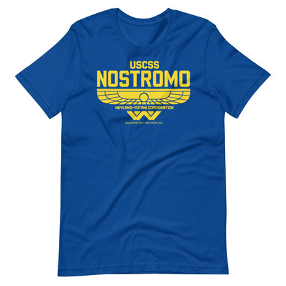 Weyland-Yutani Alien T-Shirt | Nostromo Sci-Fi Corporate Logo Tee | Alien Movie Fan Gift