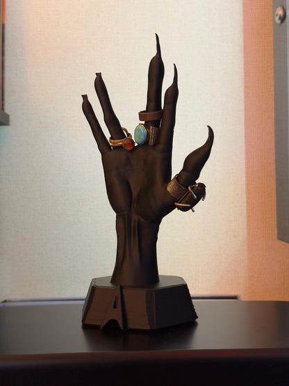 Alien Hand – Spock-Inspired Sculpture | 3D Printed in Tokyo | Sci-Fi Home Decor