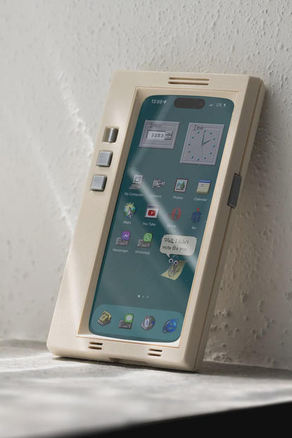 RetroVizion : Licensed Retro iPhone Case Inspired by 80’s,90’s Computers Compatible with iPhone 13, 14, 15 & 16