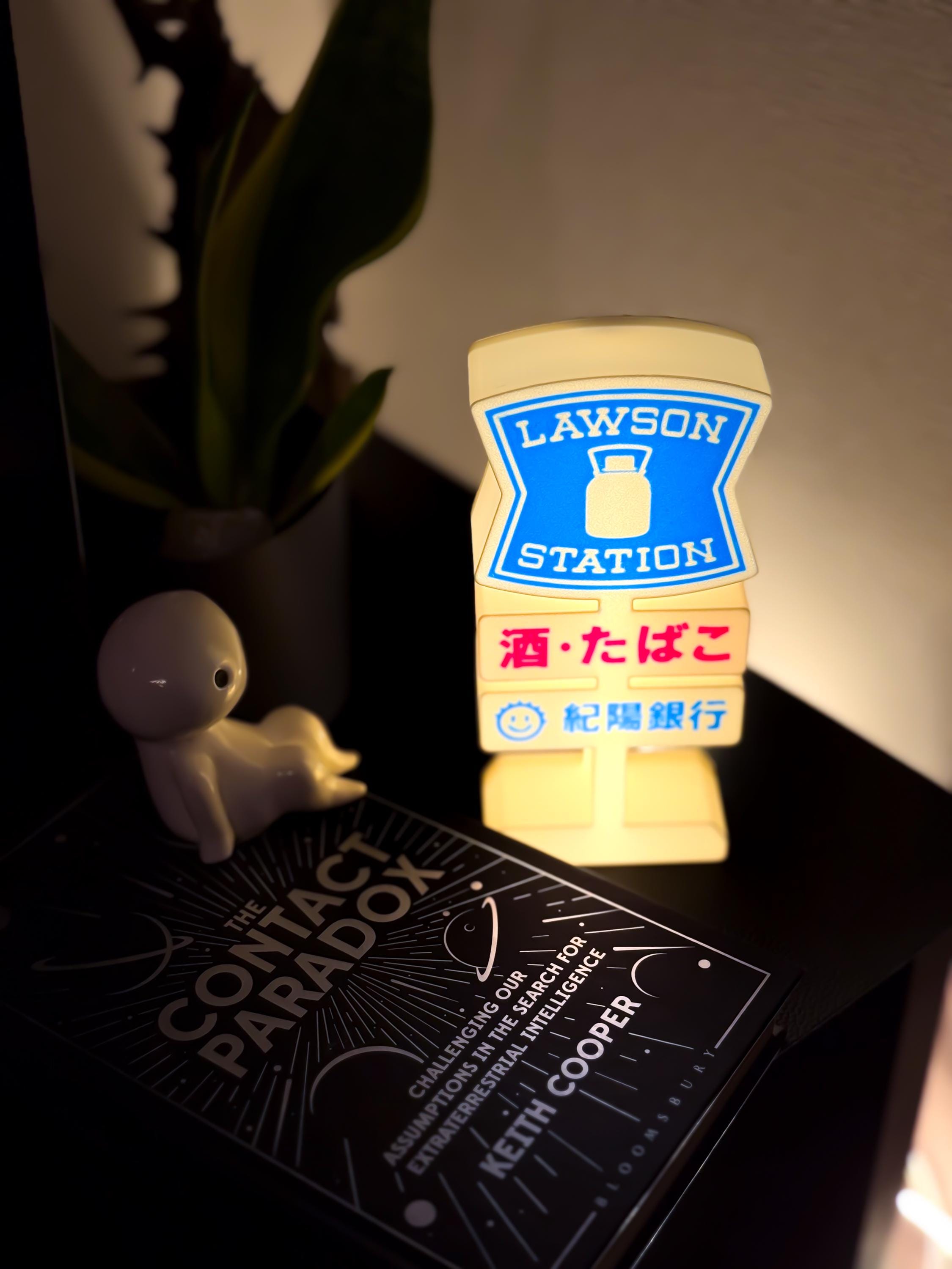 3D Printed Lawson Lightbox: Japanese Konbini LED Night Lamp