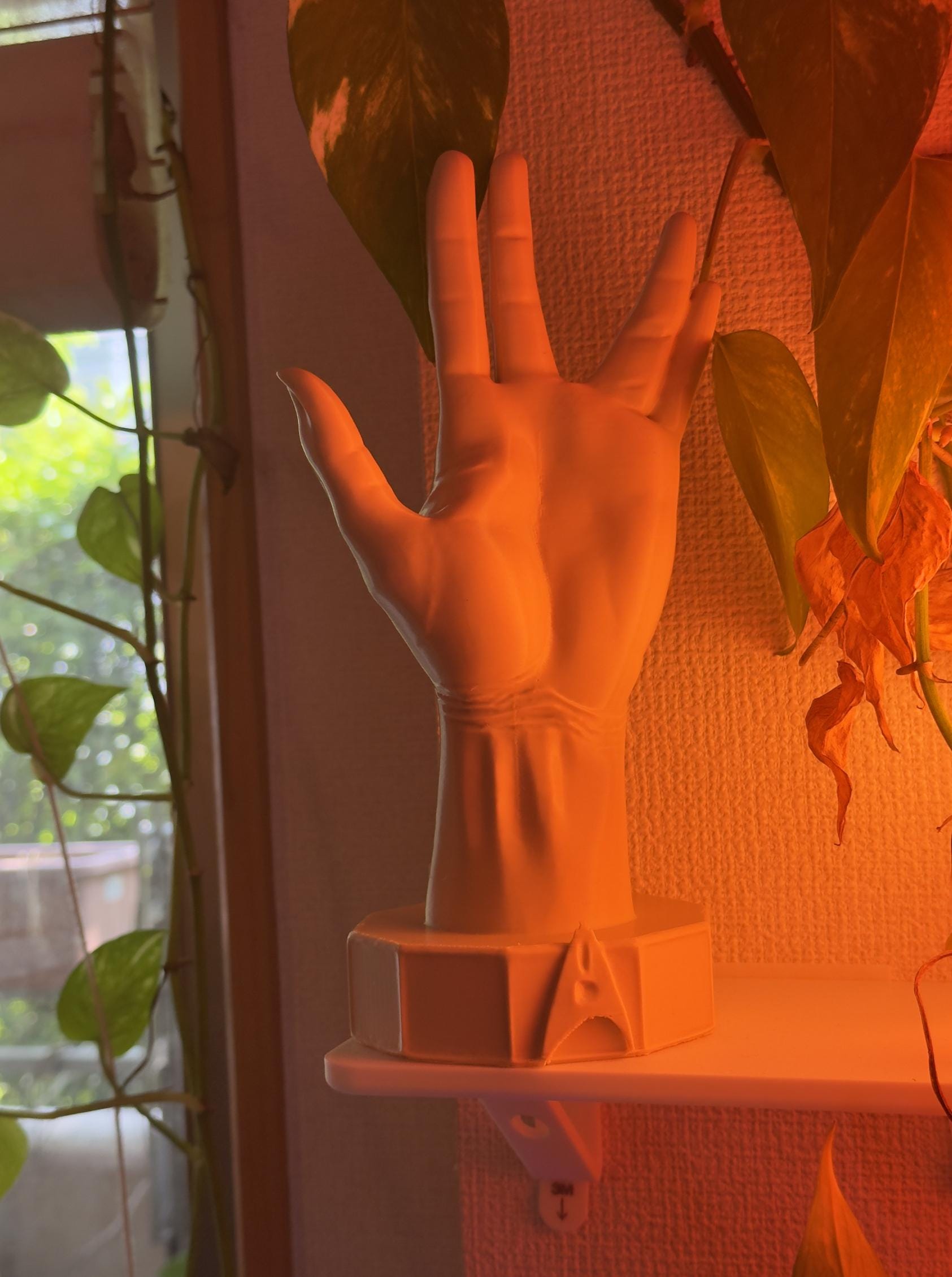 Spock Human Hand Replica –Star Trek Inspired Sculpture