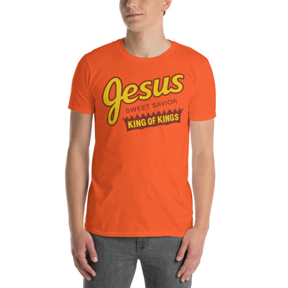90s Jesus Vintage T-Shirt – – “Sweet Savior King of Kings” Unisex Christian Streetwear