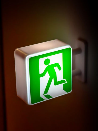 Japanese Emergency Exit Lightbox Magnet | Running Man Sign | NEW Release Tokyo Design Icon