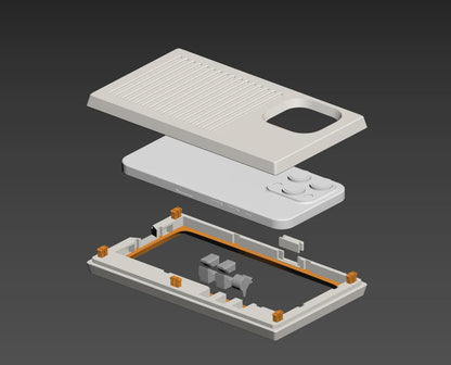 RetroVizion : Licensed Retro iPhone Case Inspired by 80’s,90’s Computers Compatible with iPhone 13, 14, 15 & 16