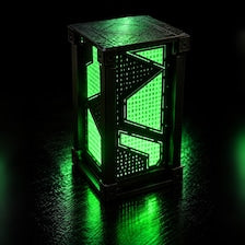 Alien Glyph Lamp | 3D Printed Sci-Fi Light | Futuristic Decor